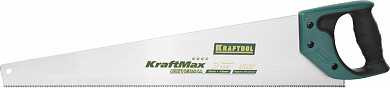 Ножовка KRAFTOOL "EXPERT" "SuperMax", универсальн быстрый и точный рез, универсальн средний закален зуб, 7/8TPI, 550мм (арт. 15222-55) купить в интернет-магазине ТОО Снабжающая компания от 8 379 T, а также и другие Ножовки специальные на сайте dulat.kz оптом и в розницу
