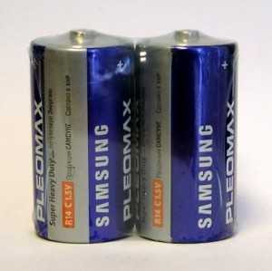 Батарейка Pleomax Samsung R14/343 2S (арт. 16306)