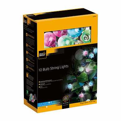 Гирлянда 10 Colour bulb string lights (10 ламп) (арт. L24304) купить в интернет-магазине ТОО Снабжающая компания от 31 213 T, а также и другие Освещение на сайте dulat.kz оптом и в розницу