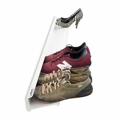 Полка для обуви Shoe rack 120 см белая (арт. jme-058)