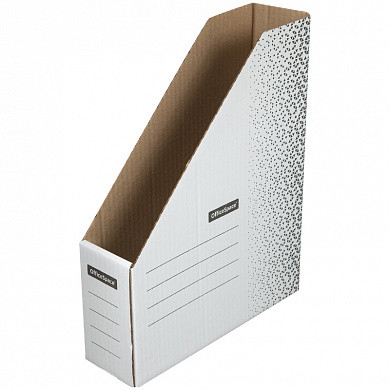 Накопитель-лоток архивный из микрогофрокартона OfficeSpace "Standard" плотный, 75мм, белый, 700л. (арт. 264828)