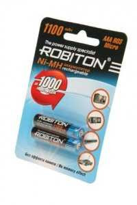 Аккумулятор Robiton R03, 1100мАч Ni-MH, BL2 (арт. 229678) купить в интернет-магазине ТОО Снабжающая компания от 1 519 T, а также и другие R03/AAA 286 аккумуляторы на сайте dulat.kz оптом и в розницу