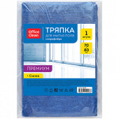 Тряпка для мытья пола OfficeClean "Премиум", микрофибра, 70*80см, индивид. упаковка (арт. 246344)