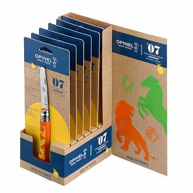 Дисплей с 6 детскими ножами 8 см лев (арт. 001701) купить в интернет-магазине ТОО Снабжающая компания от 88 445 T, а также и другие Outdoor на сайте dulat.kz оптом и в розницу