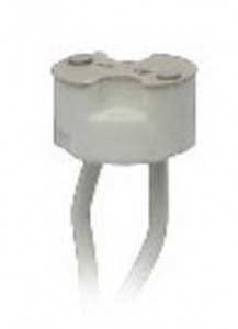 Uniel Патрон Керамический G4/Gu5.3, Ulh-Gu4/Gu5.3-Ceramic-15Cm (арт. 218139) купить в интернет-магазине ТОО Снабжающая компания от 147 T, а также и другие Комплектующие к светильникам на сайте dulat.kz оптом и в розницу