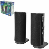 Колонки компьютерные DEFENDER SPK-210, 2.0, 4 Вт, 3,5 мм мини-джек, пластик, черные, 65210 (арт. 511732)