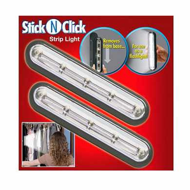 Светильники-LED Stick N Click Strip (в наборе 2 шт) (арт. 230-072)