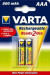 Аккумулятор Varta Ready2Use 56703.101.402/412 /R03 800Mah Bl2 Заряж (арт. 29658) купить в интернет-магазине ТОО Снабжающая компания от 1 764 T, а также и другие R03/AAA 286 аккумуляторы на сайте dulat.kz оптом и в розницу