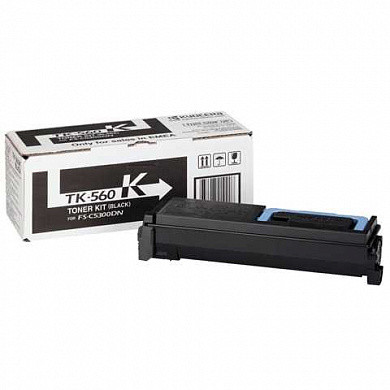 Тонер-картридж KYOCERA (TK-560K) FS-C5300DN/5350DN, черный, оригинальный, ресурс 12000 страниц (арт. 320576) купить в интернет-магазине ТОО Снабжающая компания от 216 727 T, а также и другие Картриджи для принтеров на сайте dulat.kz оптом и в розницу