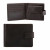Портмоне мужское FABULA "Estet", натуральная кожа, застежка-кнопка, 120х95 мм, темно-коричневое, PM.1.MN (арт. 240579) купить в интернет-магазине ТОО Снабжающая компания от 26 313 T, а также и другие Портмоне из натуральной кожи на сайте dulat.kz оптом и в розницу