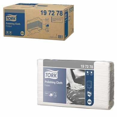 Протирочный нетканый материал 140 шт., TORK (Система W4) Premium, комплект 5 шт., серый, 38,5х42,8 см, 197278 (арт. 127863)