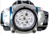 Camelion Фонарь Led 5310-7F3 (3Xr03 В Компл.) 7Светодиод. Метал./Пластик, Налобный, 3 Режима, Bl (арт. 26317)