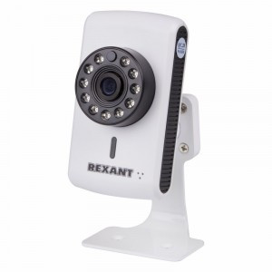 Видеокамера IP 1.0Мп (720P), объектив 2.8 мм., ИК до 15 м. REXANT, 45-0253 (арт. 608485)