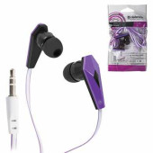 Наушники DEFENDER Trendy 705, проводные, 1,1 м, вкладыши, черные с сиреневым, 63705 (арт. 511705)