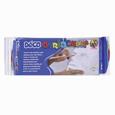 Пластичная масса для моделирования и лепки CARIOCA "Deco", 500 г, отвердевающая, белая, 30996/31 (арт. 226800) купить в интернет-магазине ТОО Снабжающая компания от 2 695 T, а также и другие Пластичная масса для моделирования на сайте dulat.kz оптом и в розницу