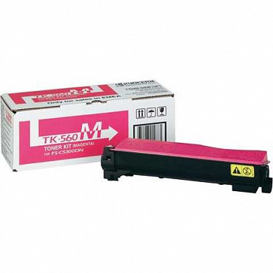 Тонер-картридж KYOCERA (TK-560M) FS-C5300DN/5350DN, пурпурный, оригинальный, ресурс 10000 страниц (арт. 320579) купить в интернет-магазине ТОО Снабжающая компания от 217 119 T, а также и другие Картриджи для принтеров на сайте dulat.kz оптом и в розницу