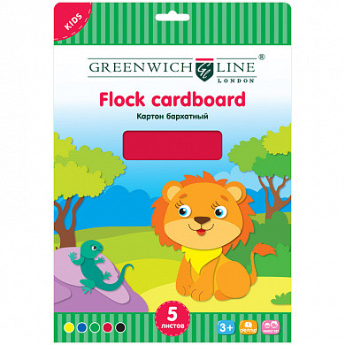 Картон бархатный A4, Greenwich Line, 5л., 5цв., в папке с европодвесом (арт. Fc4-07690) купить в интернет-магазине ТОО Снабжающая компания от 931 T, а также и другие Бумага "бархатная" на сайте dulat.kz оптом и в розницу