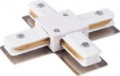 ES TRC-1-1-X-WH / Коннектор X-образный для однофазного шинопровода (белый), a039585 (арт. 663319)
