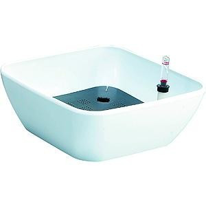 GPMS20-L-W Green Apple Бонсайница с автополивом 28*28*11.5 белая (20) (арт. 461466) купить в интернет-магазине ТОО Снабжающая компания от 9 163 T, а также и другие Цветочные горшки, вазы на сайте dulat.kz оптом и в розницу