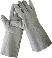 Краги СИБИН из спилка, XL, длина-350мм (арт. 11337-XL)