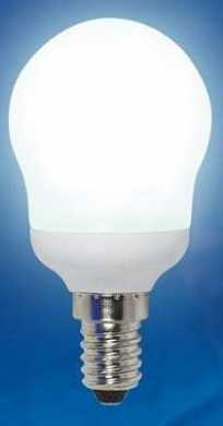 Лампа энергосберегающая Uniel Шар G45 E14 11W 2700 87X45 G45-11/2700/E14 (арт. 223407)