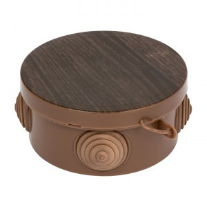 Коробка распаячная КМР-040-038 с крышкой (65х40) 4 мембранных ввода тёмное дерево IP54 EKF PROxima (арт. 653858) купить в интернет-магазине ТОО Снабжающая компания от 539 T, а также и другие Коробки для открытой проводки на сайте dulat.kz оптом и в розницу