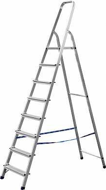 Лестница-стремянка СИБИН алюминиевая, 8 ступеней, 166 см (арт. 38801-8)