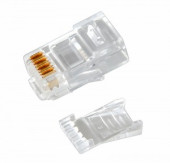 Джек RJ-45 8P8C CAT 6 (со вставкой) REXANT цена за шт (50), 05-1031 (арт. 608809)