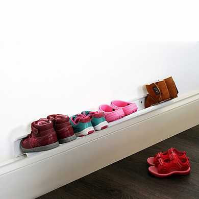 Полка для детской обуви Shoe rack 70 см белая (арт. jme-80)