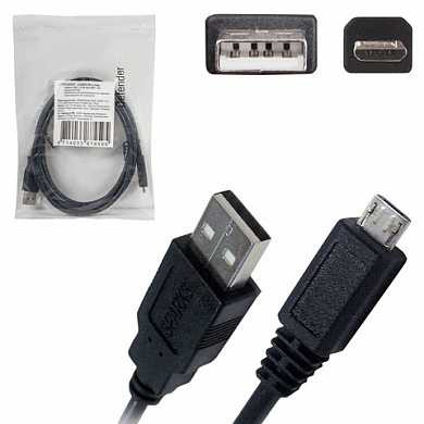 Кабель USB-micro USB 2.0, 1,8 м, DEFENDER, для подключения портативных устройств и периферии, 87459 (арт. 511325)