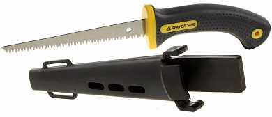 Ножовка STAYER "PROFI" по гипсокартону, 3D-заточка, 2-комп. ручка, чехол, 3.0х150мм/8TPI (арт. 2-15170)