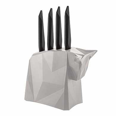 Набор ножей для стейков в подставке Pablo, серо-чёрная (арт. 2995632) купить в интернет-магазине ТОО Снабжающая компания от 48 167 T, а также и другие Приготовление пищи на сайте dulat.kz оптом и в розницу