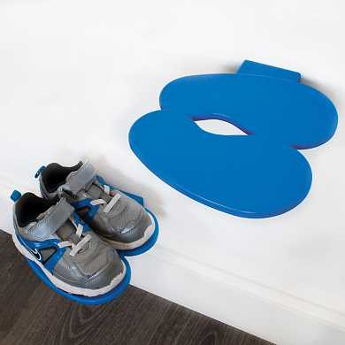 Полка для обуви Footprint голубая (арт. jme-051-BLU)