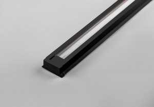 Feron Шинопровод для трековых св-ков, черный, 1м, в наборе 2 заглушки, крепление, CAB1000 10323 (арт. 640683)