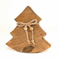 Украшение декоративное Wooden tree, 15х14х2,5 см (арт. en_ny0032)