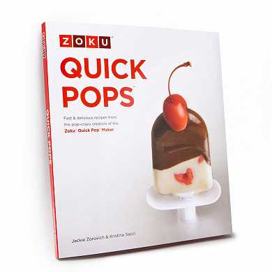 Книга рецептов Quick pops (на английском языке) (арт. ZK106)