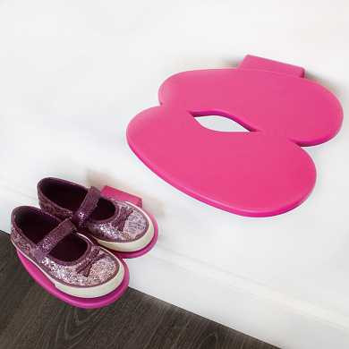 Полка для обуви Footprint розовая (арт. jme-051-PN)