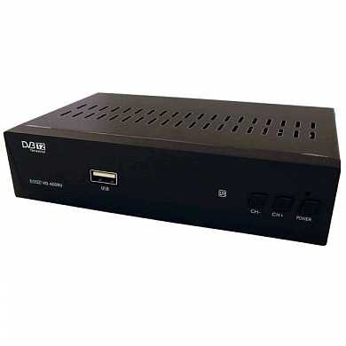 ТВ-тюнер Эфир HD-600RU, DVB-T2, Full HD, Dolby, RCA, USB, HDMI, дисплей, металлический корпус (арт. 575453)