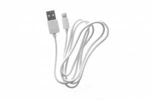 Кабель Olto USB(A) - iPhone 5, 1 м, белый, ACCZ-5015 White (арт. 559640)