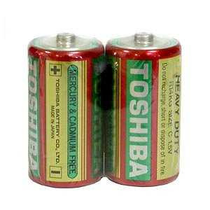 Батарейка Toshiba R14/343 2S (арт. 124)