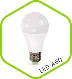 Лампа светодиодная Asd Лон A60 E27 15W(1200Lm) 3000К 122X60 Пластик/Алюм (арт. 423581)