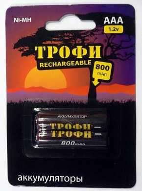 Аккумулятор Трофи /R03 800Mah Ni-Mh Bl2 (арт. 182895) купить в интернет-магазине ТОО Снабжающая компания от 1 470 T, а также и другие R03/AAA 286 аккумуляторы на сайте dulat.kz оптом и в розницу