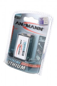 Э/п Ansmann EXTREME LITHIUM 5021023 CR-V9 BL1 (арт. 626030) купить в интернет-магазине ТОО Снабжающая компания от 9 849 T, а также и другие 6F22 батарейки (крона) на сайте dulat.kz оптом и в розницу