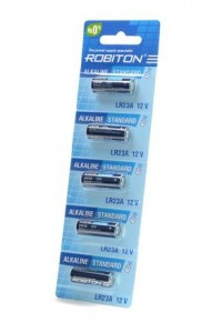 Э/п Robiton STANDARD R-23A-0-BL5 23A (0% Hg) BL5 (арт. 626099) купить в интернет-магазине ТОО Снабжающая компания от 441 T, а также и другие Батарейки для сигнализации на сайте dulat.kz оптом и в розницу
