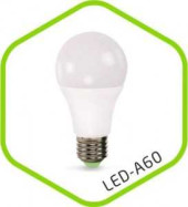 Лампа светодиодная Asd Лон A60 E27 7W(600Lm) 3000К 110X60 Пластик/Алюм (арт. 423579)