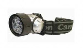 Camelion Фонарь Led 5322-16Mx (3Хr03 В Компл.) 16Светодиод., Сереб.+Черный/Пластик, Налобный, 4 Режима, Bl (арт. 162006)