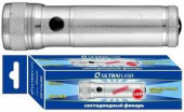Ultraflash Фонарь Uf 12 Led (3Xr03) 12Светодиод. Метал./Аллюминий (арт. 216412)