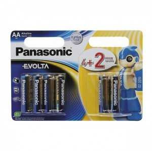 Батарейка Panasonic Evolta Lr6/316 Bl4+2 (арт. 387675) купить в интернет-магазине ТОО Снабжающая компания от 931 T, а также и другие R6/AA 316 батарейки (пальчиковые) на сайте dulat.kz оптом и в розницу