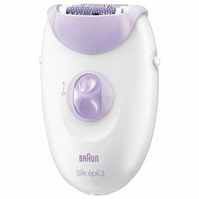 Эпилятор BRAUN 3170, 20 пинцетов, 2 скорости, 1 насадка, сеть, белый/фиолетовый (арт. 453751) купить в интернет-магазине ТОО Снабжающая компания от 50 519 T, а также и другие Электробритвы, триммеры, машинки для стрижки на сайте dulat.kz оптом и в розницу
