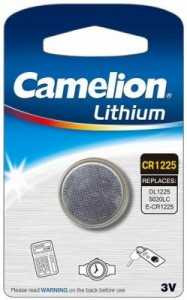 Батарейка Camelion Cr1225 Bl1 (арт. 214402)